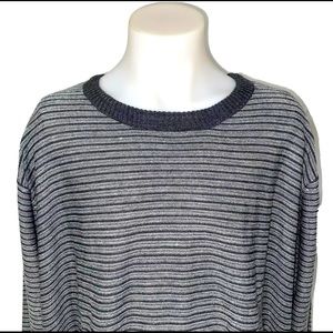 Tricots St Raphael Iron Gray Pullover Knit Sweater